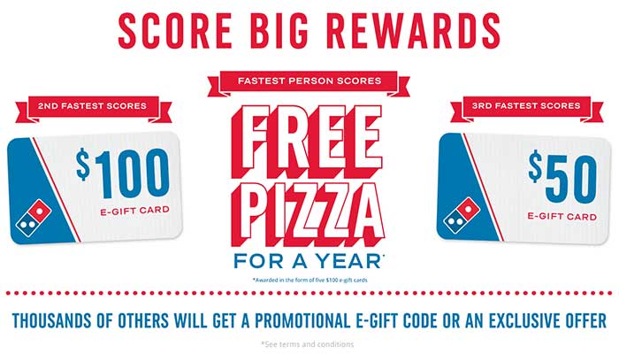 Pizza Gift Card