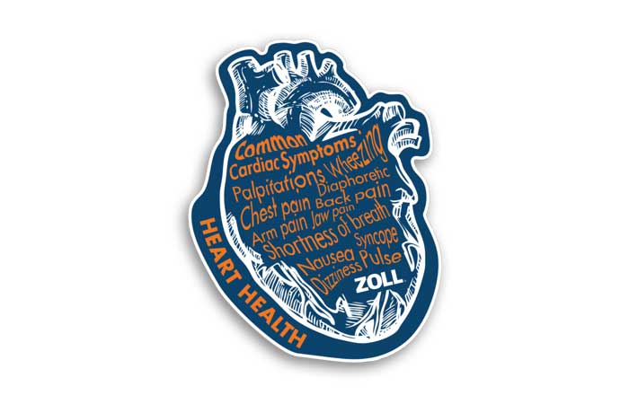 Free Heart Health Sticker