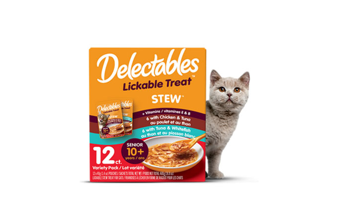 3 FREE Pouches of Delectables Licking Cat Treat