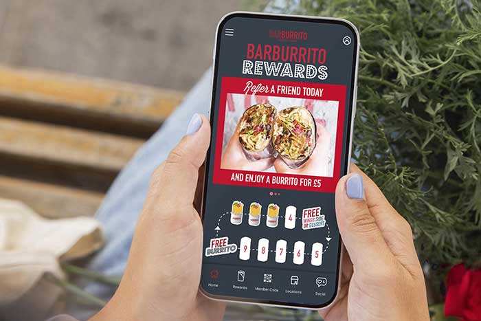 BARBURRITO REWARDS APP