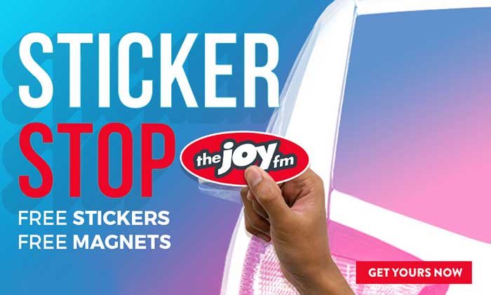 FREE JOY FM Stickers or Magnet