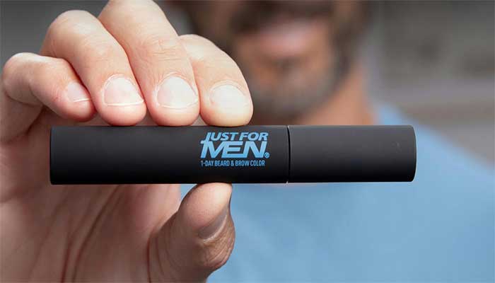 mens beard color