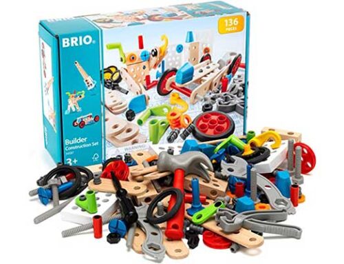 BRIO Builder: 136-Piece STEM Construction Set For Kids – Inspire Creativity and Fun